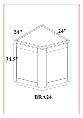 BASE RETURN ANGLE CABINET