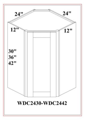WALL DIAGONAL CABINETS