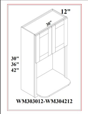 Wall Microwave Cabinet