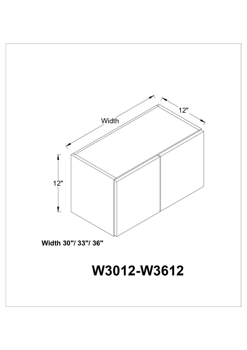 Bridge Cabinet 12″ Deep