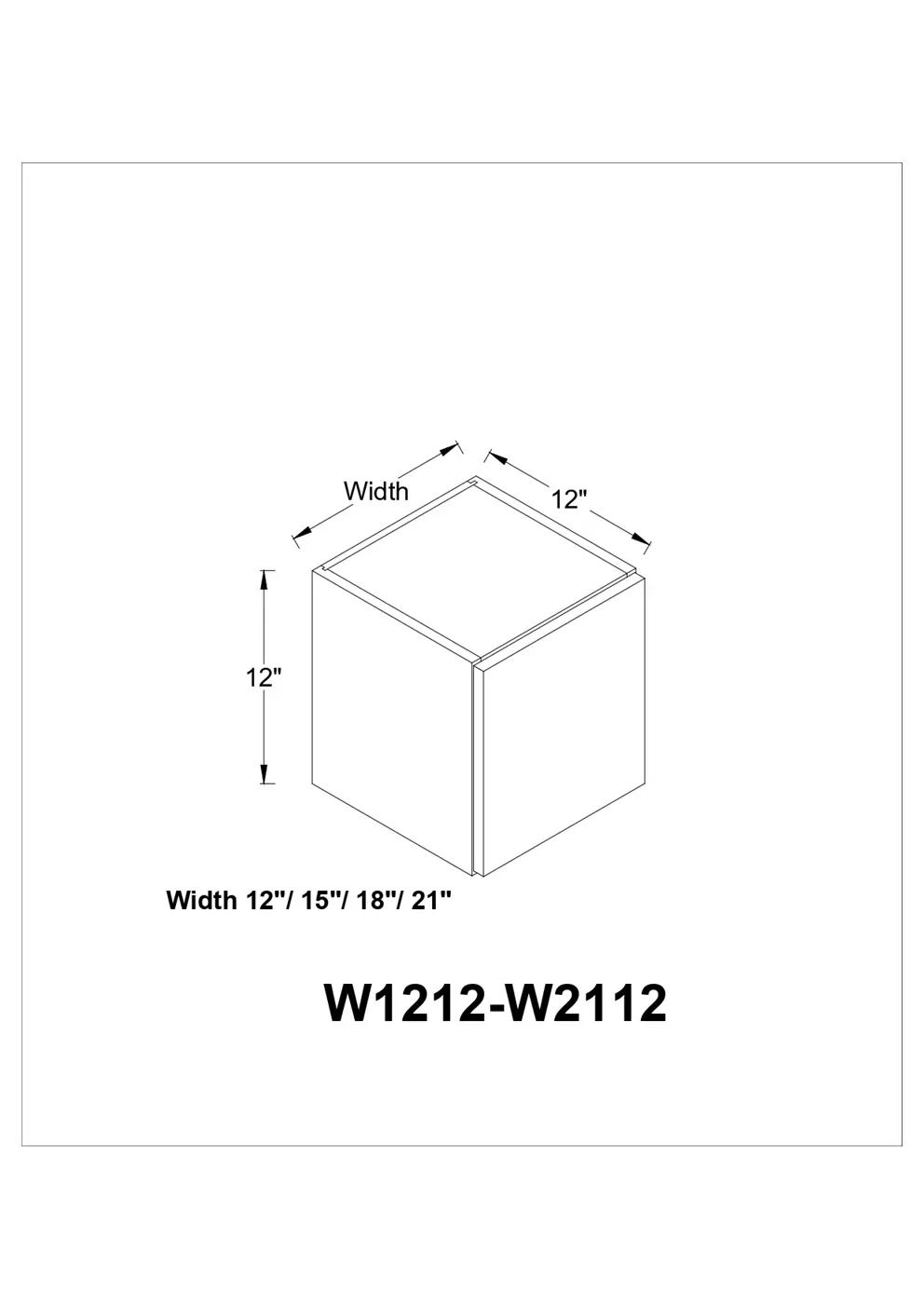 Top 12″ High Cabinet