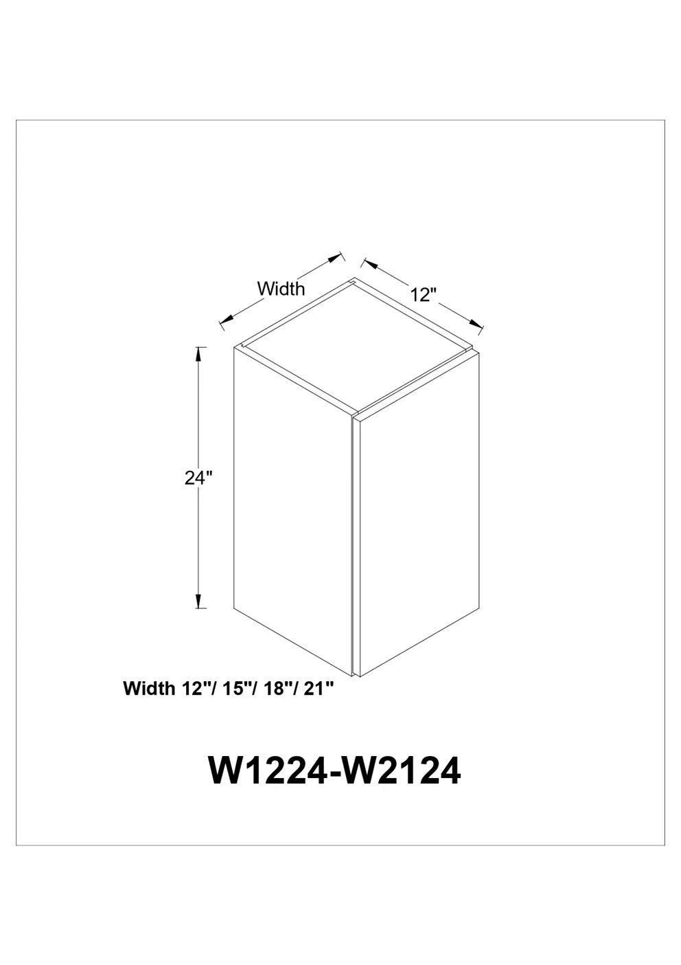 Top 24″ High Cabinet