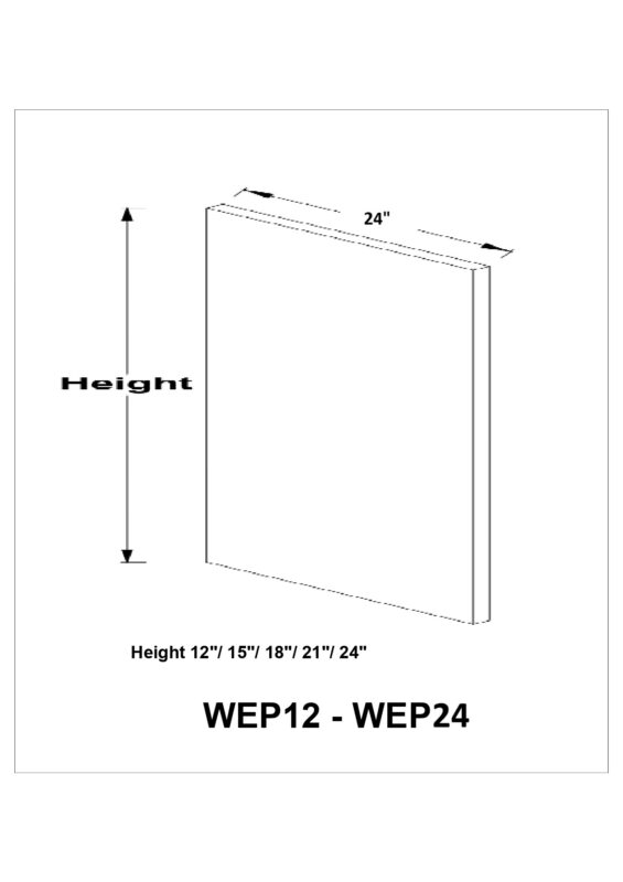 Wall 24″ D Decorative Door